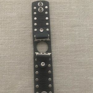 Spark’l watch band Black Stud Muffin cuff